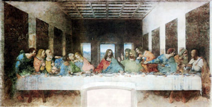 L'ultima cena di Leonardo da Vinci