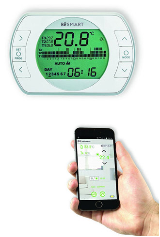 termostato wi-fi ambiente per smartphone