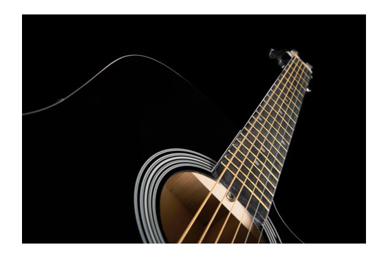 fender acustica elettrificata - dettaglio